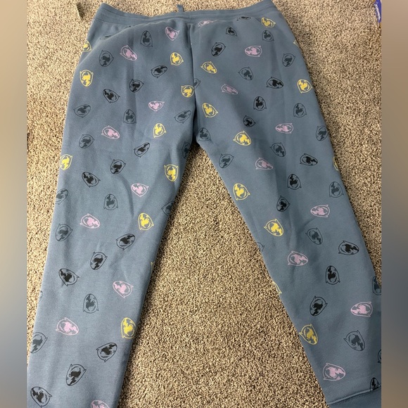 NWT Marvel Amazon Basics L Fleece Jogger Sweatpants – Blue Print - Picture 4 of 4